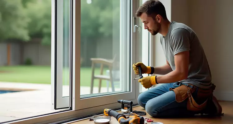 Squeaky Sliding Patio Doors in Sanford, FL