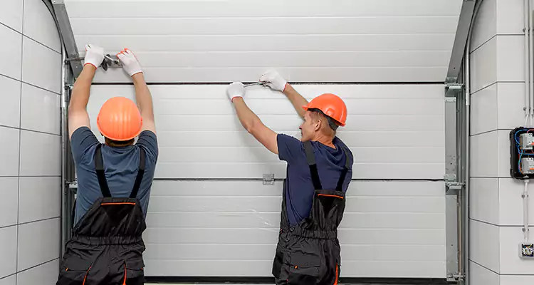 Garage Door Bottom Panel Repair in Sanford, FL