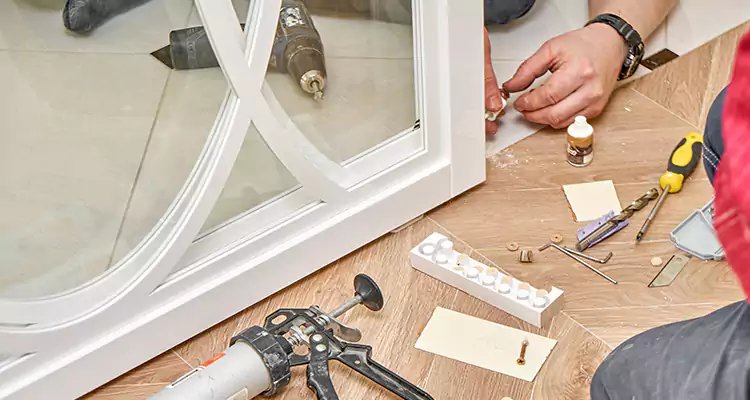 Interior Patio Door Casing Repair in Sanford, FL